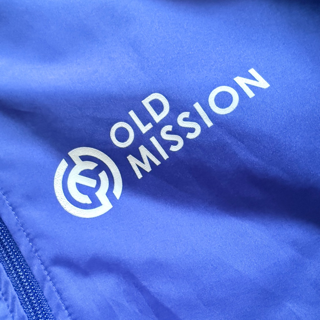Charles River Windbreaker - Old Mission - Blue Men’s Small